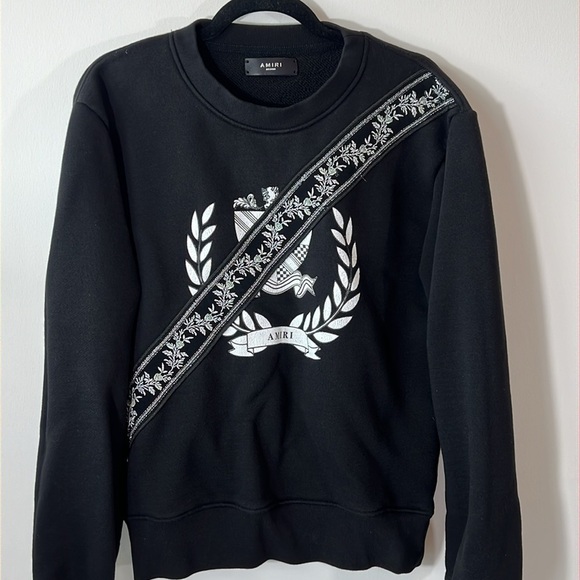 Amiri Black/White Sweatshirt - Picture 1 of 7